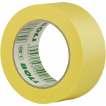 004005, BOLL, Стрічка маскуюча жовта 80°C, 40мм x 50м