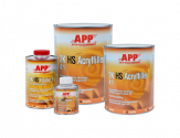 020416 2К Акриловий ґрунт APP HS Acryfiller 4:1 (1л) + затверджувач APP HS Harter FHN100 (0,25л), сірий