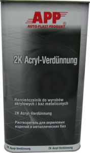 Купити 030140 Розчинник нормальний APP до акрилових та базових продуктів <APP-2K-Acryl-Verdünnung-AVN>, 30л - Vait.ua