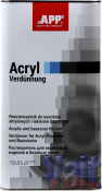 030130 Растворитель нормальный APP к акриловым и базовым продуктам <APP-2K-Acryl-Verdünnung-AVN> нормальный, 5л