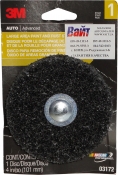 03172 Диск для очистки металла 3M Rust and Paint Stripper Coarse grit 100мм, жесткий