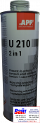 050112 Засіб для захисту кузова та рідка маса ущільнювача (герметик) APP-U210 "2 в 1" 1л, білий