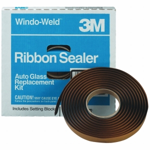 Купити 08612 Спеціалізований стрічковий герметик 3M™ Windo-Weld™ Round Ribbon Sealer для лобового скла без ущільнювачів, 10мм х 4,5м - Vait.ua