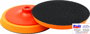 Купити 09402 Жорстка базова платформа PYRAMID з різьбленням М14 для полірувальних кругів, помаранчева, d150мм - Vait.ua