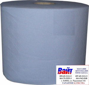 Купити Рушник технічний тришаровий SOTRO BLUE TECH 192 м/п - синій (800 відривів) - Vait.ua