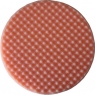 Рельєфний (точковий) поролоновий диск "Вайт" Ø 150мм "липучка", помаранчевий, універсальний