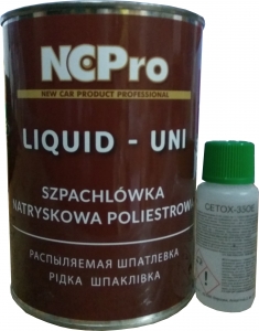 Купити Шпаклівка рідка NCPro, що розпилюється, 1,2 кг - Vait.ua