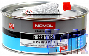 Купить Шпатлёвка Novol FIBER MICRO со стекловолокном, 1,0 кг - Vait.ua