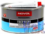 Шпатлёвка Novol FIBER MICRO со стекловолокном, 1,8 кг