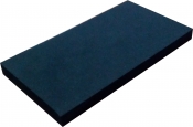 Мягкая ручная оправка для водостойкой абразивной бумаги "Вайт" (серия "VTP"), черная, 65х132х10мм