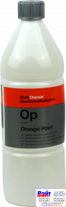 Купити 192001, Op, Koch Chemie, ORANGE POWER, Очищувач та засоб для виведення плям від клею, масел, комах, бітуму, 1л - Vait.ua