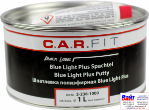 Купити 2-236-1000, C.A.R.FIT, Blue Light Plus, 2K Поліефірна шпаклівка полегшена фінішна, 1,0кг - Vait.ua