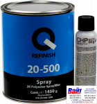 20-500-1500, Q-Refinish, Полиэфирная шпатлевка SPRAYFILLER напыляемая, 1,5кг