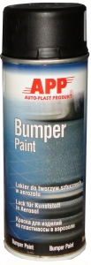 Купити 210401 Фарба для бамперів в аерозолі <APP Bumper Paint>, чорна - Vait.ua
