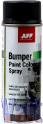 210406 Бамперна аерозольна структурна фарба APP Bumper Paint - New Line, 400мл, темно-сіра