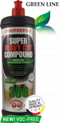 Високоабразивна полірувальна паста VOC-FREE MENZERNA GREEN LINE Super Heavy Cut Compound 300, 1кг