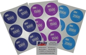33898 Абразивные диски для устранения дефектов 3M™ Paint Defect Removal Abrasive, диам. 32мм, Р2500 (комплект 6 штук)