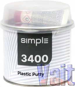 Купити 360040, Simple, PLASTIC PUTTY Шпаклівка високоеластична, 700 гр - Vait.ua