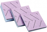 05699 Набір м'яких оправок різної товщини з кріпленням Hookit 3M для пурпурових абразивних рулонів, 70мм х 70мм (3 шт.)