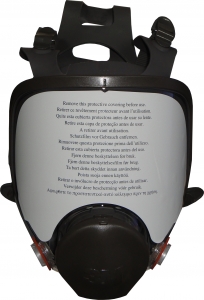 Купити 6800 Повнолицьова маска 3M для фарбувальних робіт серії 6000, без фільтрів, середня - Vait.ua