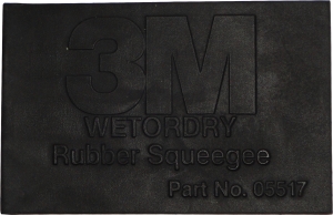 Купити 05517 Гумовий ракель 3M™ Wetordry™ Rubber Squeegee, 60мм х 108мм - Vait.ua