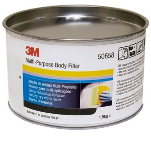 Купити Шпаклівка універсальна 3M™ Body Filler Kit із затверджувачем (+ шпатель), 1,5 кг - Vait.ua
