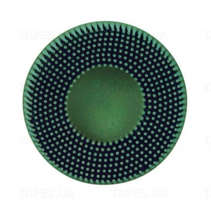 Купити 07524 RD-ZB Диск-щітка для 3M Roloc Scotch-Brite Bristle, полімерний, зелений, 50мм, Р50 - Vait.ua