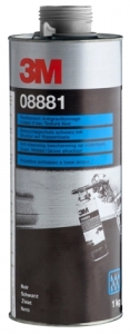 Купити 08881 Антигравійне текстурне покриття 3M на водній основі, що фарбується 1л, чорне - Vait.ua
