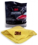 39016 Салфетка микрофибровая 3M™ Microfiber Detail Cloth Clip Strip желтая, 32мм х 36мм