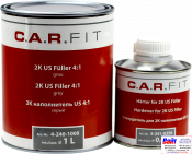 4-240-1000, C.A.R.FIT, US Filler, 2K US Грунт наповнювач, сірий 1,0л + 0,25л