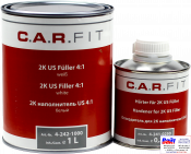 4-242-1000, C.A.R.FIT, US Filler, 2K US Грунт наполнитель, белый 1,0л + 0,25л