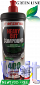 Багатокрокова крупнозерниста полірувальна паста VOC-FREE MENZERNA GREEN LINE Heavy Cut Compound 400, 1л