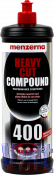 Багатокрокова крупнозерниста полірувальна паста «MENZERNA» Improved formula, Heavy Cut Compound 400, 1кг