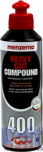 Купити Багатокрокова крупнозерниста полірувальна паста «MENZERNA» Improved formula, Heavy Cut Compound 400, 250гр - Vait.ua