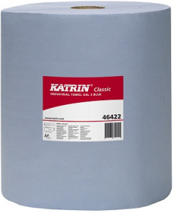 Купити 464224/46422 Паперовий протирочний матеріал Katrin Classic XXL 3 Blue, 190м, 500 аркушів - Vait.ua