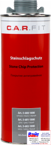 Купити 5-601-1000, C.A.R.FIT, Stone Chip Protection, Антигравійне сіре покриття для захисту днища та нижньої частини кузова, 1кг - Vait.ua
