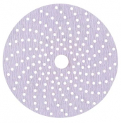 50534 Мультидирочний пурпурний абразивний диск 3M Hookit 334U, діам. 150 мм, конфіг. LD177A, Р500