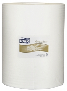 Купити 530137 Нетканий матеріал підвищеної міцності в рулоні Tork Premium 530, 106,4 м, 280 аркушів, 32 х 38см - Vait.ua