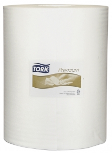 Купить 530137 Нетканный материал повышенной прочности в рулоне Tork Premium 530, 106,4м, 280 листов, 32 х 38см - Vait.ua