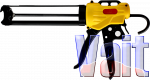 587495, Sika Hand Pistol, Ручний пістолет для картриджів середньої та великої в'язкості