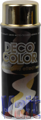 Deco Color, Фарба аерозольна, хром, золото, 400мл