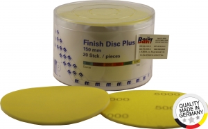 Купити Гнучкий абразивний диск на спіненій основі МP d150мм Plus, жовтий, P5000 - Vait.ua