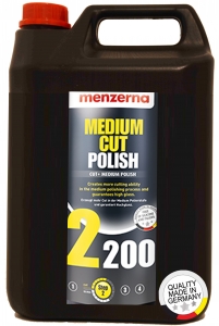 Купити Середньозерниста полірувальна паста 2-го кроку полірування "MENZERNA" Heavy Cut Polish 2200, 5л / 5,2кг - Vait.ua