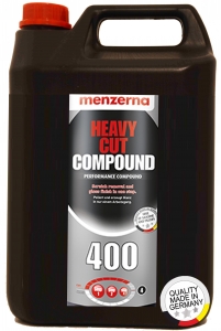 Купити Багатокрокова крупнозерниста полірувальна паста «MENZERNA» Heavy Cut Compound 400, 5л / 5,6 кг - Vait.ua