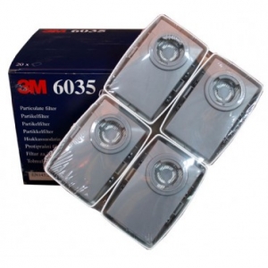 Купити 3M™ 6035 Р3 Протиаерозольний фільтр підвищеної ефективності, пластиковий корпус - Vait.ua