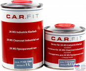 7-153-1500, C.A.R.FIT, 2K MS Clearcoat, Двухкомпонентный глянцевый акриловый лак Medium Solid 2:1, комплект 1 + 0,5л