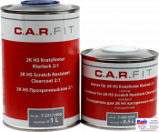 7-221-1000, C.A.R.FIT, 2K HS Scratch Resistant Clearсoat, Прозорий лак HS, 1л