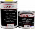 7-401-1000, C.A.R.FIT, 2K Ultra HS Clearcoat, 2К Прозорий лак Ultra HS, Стійкий до подряпин, комплект 1+0,5л