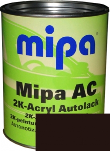 Купити 793 Акрилова 2К автоемаль Mipa "Темно-коричневий" в комплекті з затверджувачем - Vait.ua