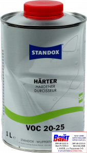 Купити Standox Hardener VOC 20-25, Затверджувач, (1л), 02079309, 79309, 4024669793093 - Vait.ua